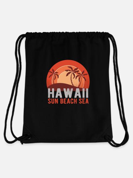 Hawaii - Stanley/Stella recycelter Gym Bag - Schwarz