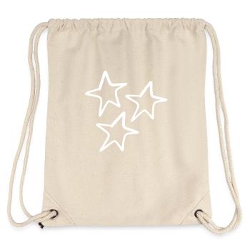 Stars - Stanley/Stella Recycled Gym Bag - natural - Back