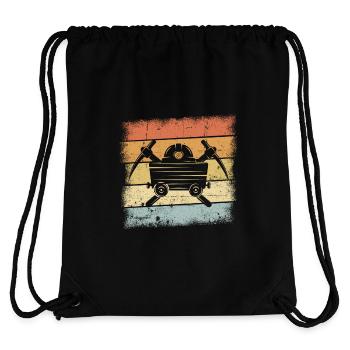 Mining - Stanley/Stella Recycled Gym Bag - black - Back