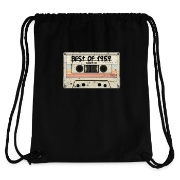 Best of 1959 - Stanley/Stella Recycled Gym Bag - black - Back