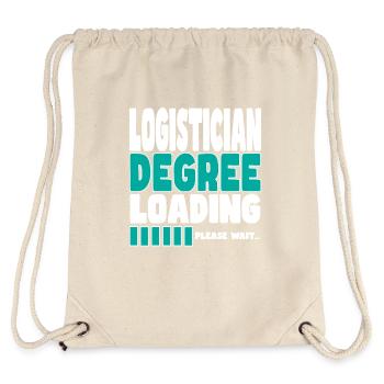 Logistician invites training - Stanley/Stella Recycled Gym Bag - natural - Back