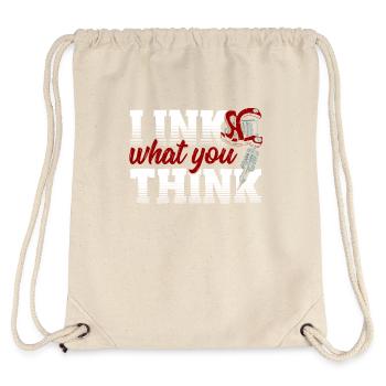 I Ink What You Think Tattoo Artist - Stanley/Stella Recycled Gym Bag - natural - Back