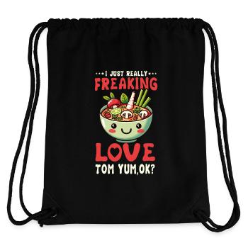 Savor The Flavor Of Authentic Thai Cuisine With A - Stanley/Stella Recycled Gym Bag - black - Back