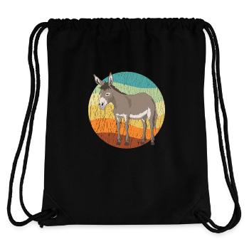 Mule Mule Muli Mule Gift - Stanley/Stella Recycled Gym Bag - black - Back