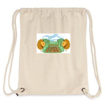 Garden Bees Honey Insects Insect Beekeeper - Stanley/Stella Recycled Gym Bag - natural - Back