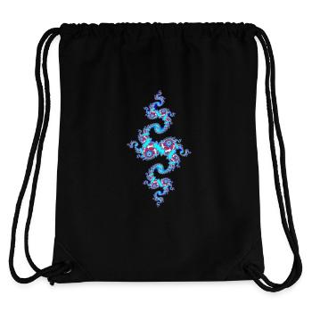 Julia Fraktal - Stanley/Stella Recycled Gym Bag - black - Back