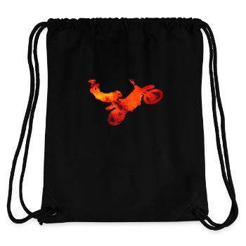 MotorCross Jump - Stanley/Stella Recycled Gym Bag - black - Back