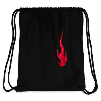 Flame - Stanley/Stella Recycled Gym Bag - black - Back
