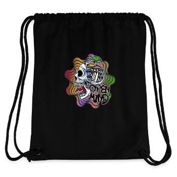 Magic Mushroom Open Mind Hallucinations Trip Drug - Stanley/Stella Recycled Gym Bag - black - Back
