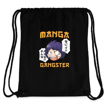 Manga Gangster - Stanley/Stella Recycled Gym Bag - black - Back