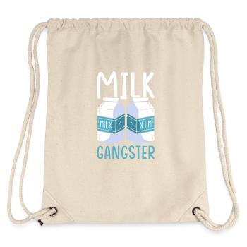 Gangster de lait - Sac à cordon recyclé Stanley/Stella - blanc naturel - Dos