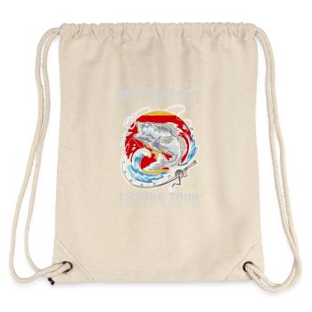 Angeltour Montenegro - Stanley/Stella recycelter Gym Bag - Naturweiß - Hinten