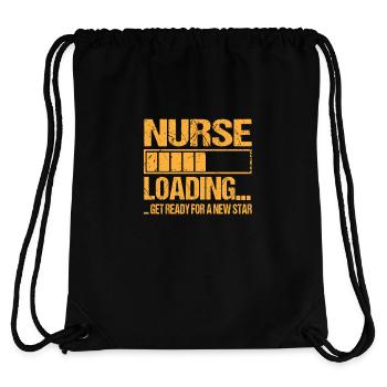 Krankenschwester loading Krankenschwester - Stanley/Stella recycelter Gym Bag - Schwarz - Hinten