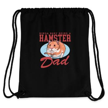 Hamster Dad | Dwarf Hamster Golden Hamster Gift - Stanley/Stella Recycled Gym Bag - black - Back