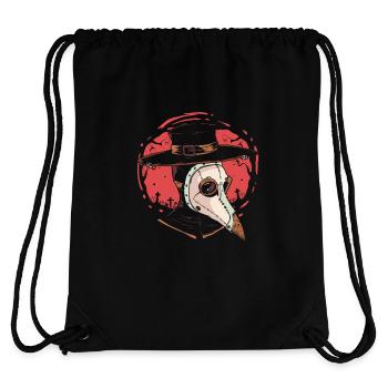 Gruseliger Nekromant Zauberei Halloween Feiertag - Stanley/Stella recycelter Gym Bag - Schwarz - Hinten
