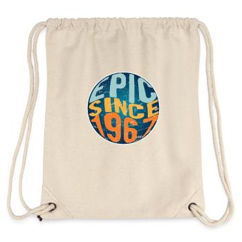 Épique depuis 1967 - Sac à cordon recyclé Stanley/Stella - blanc naturel - Dos