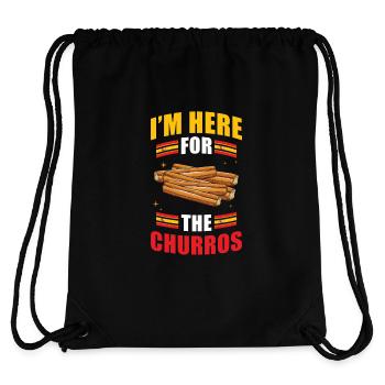 Churros Spanish Cuisine - Stanley/Stella Recycled Gym Bag - black - Back