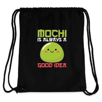 Kawaii Mochi Always a Good Idea Japanese Dessert - Stanley/Stella Recycled Gym Bag - black - Back