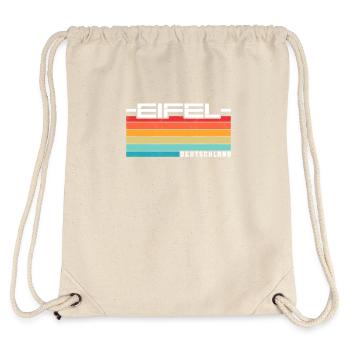 Eifel - Stanley/Stella recycelter Gym Bag - Naturweiß - Hinten
