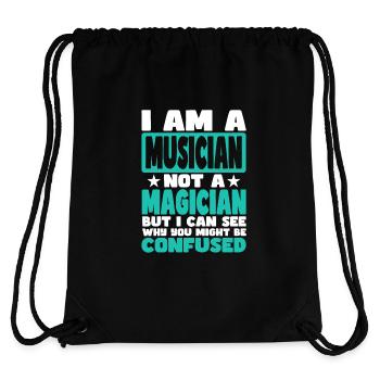 Musician - Stanley/Stella Recycled Gym Bag - black - Back