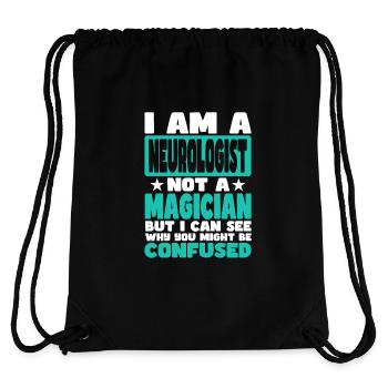 Neurologe - Stanley/Stella recycelter Gym Bag - Schwarz - Hinten