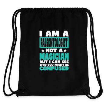 Paläontologe - Stanley/Stella recycelter Gym Bag - Schwarz - Hinten