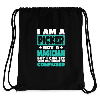 Kommissionierer - Stanley/Stella recycelter Gym Bag - Schwarz - Hinten