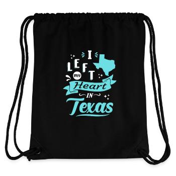 Texas Souvenir Liebe - Stanley/Stella recycelter Gym Bag - Schwarz - Hinten