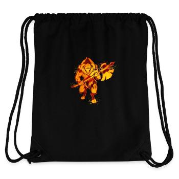 Griechische Mythologie - Minotaurus - Stanley/Stella recycelter Gym Bag - Schwarz - Hinten