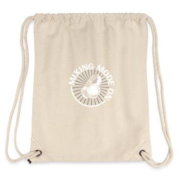 Mixing Mode On - Sound Engineer - Stanley/Stella Recycled Gym Bag - natural - Back