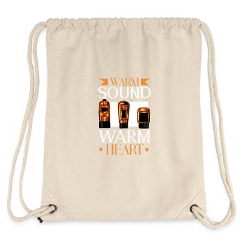 Warmer Sound - Vakuumröhren - Stanley/Stella recycelter Gym Bag - Naturweiß - Hinten