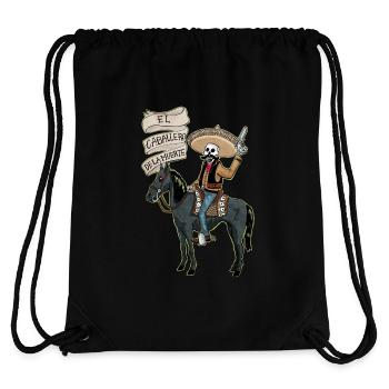 El Caballero de la muerte - Stanley/Stella recycelter Gym Bag - Schwarz - Hinten