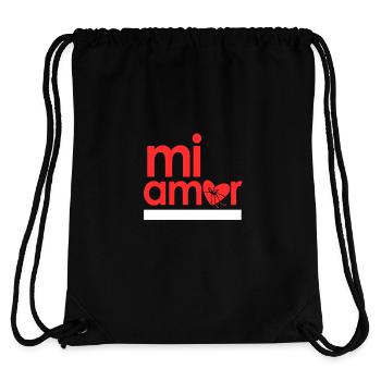 mi amor - Stanley/Stella Recycled Gym Bag - black - Back
