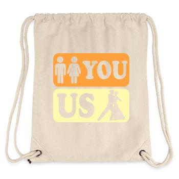 Humor Ballroom Dance Ballroom Dance - Stanley/Stella Recycled Gym Bag - natural - Back