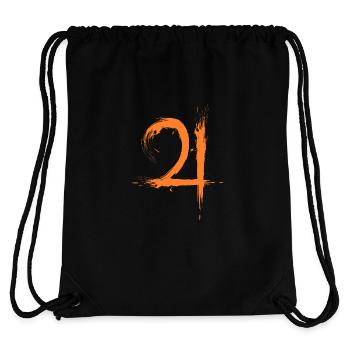Astronomical symbol planet symbol Jupiter - Stanley/Stella Recycled Gym Bag - black - Back