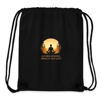 Inner Light Chakra Meditation - Stanley/Stella Recycled Gym Bag - black - Front