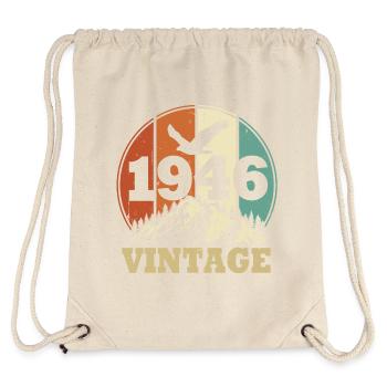 Vintage 1946 - Stanley/Stella Recycled Gym Bag - natural - Back