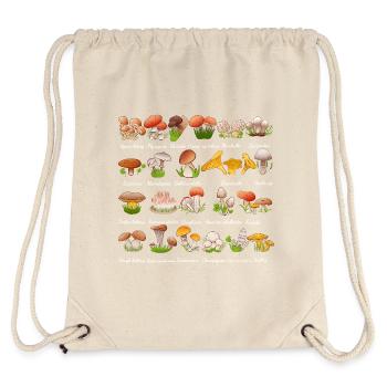 Mycology Mushroom Picker - Stanley/Stella Recycled Gym Bag - natural - Back