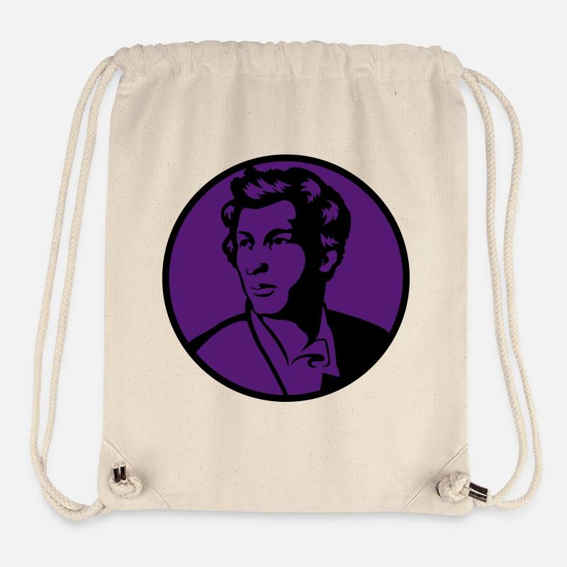 Heinrich Heine - Stanley/Stella recycelter Gym Bag - Naturweiß