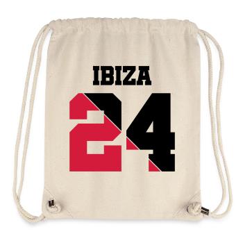 Ibiza 24 - Sac à cordon recyclé Stanley/Stella - blanc naturel - Devant
