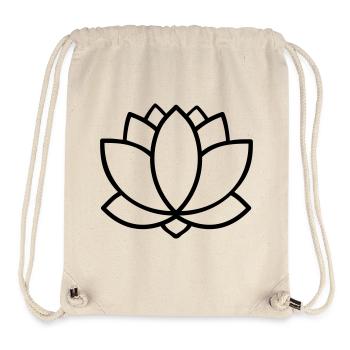 lotus - Stanley/Stella Recycled Gym Bag - natural - Front