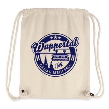 Wuppertal - genau mein Fall. - Stanley/Stella recycelter Gym Bag - Naturweiß - Vorne