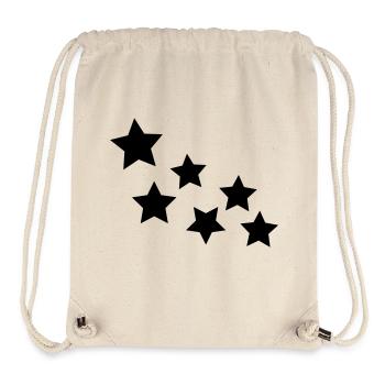 Sterne - Stanley/Stella recycelter Gym Bag - Naturweiß - Vorne