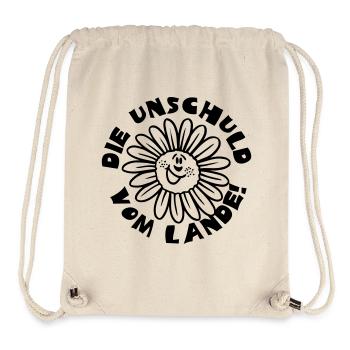 vom_lande - Stanley/Stella recycelter Gym Bag - Naturweiß - Vorne