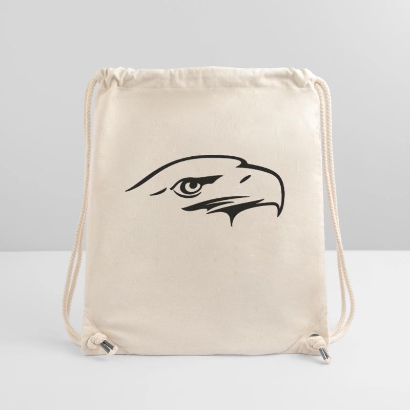 Eagle eye - Vectorart gift Stanley/Stella Recycled Gym Bag