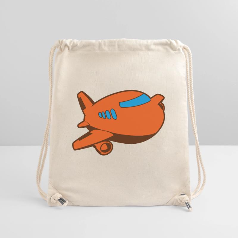 Flugzeug Stanley/Stella recycelter Gym Bag