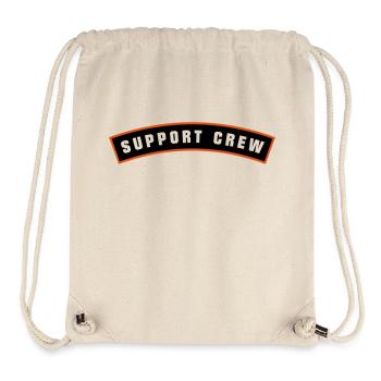 SUPPORT CREW Patch - Stanley/Stella Recycled Gym Bag - natural - Front