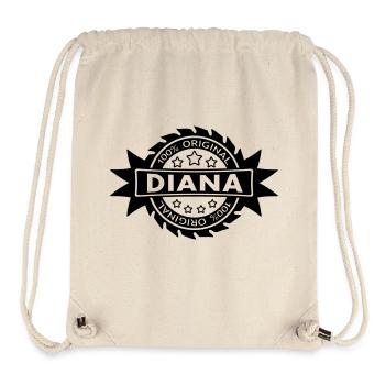 DIANA star original 1c - Sac à cordon recyclé Stanley/Stella - blanc naturel - Devant