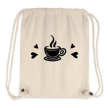 I love coffee - Stanley/Stella Recycled Gym Bag - natural - Front