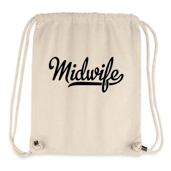 midwife - Stanley/Stella Recycled Gym Bag - natural - Front